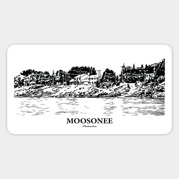 Moosonee - Ontario Magnet by Lakeric