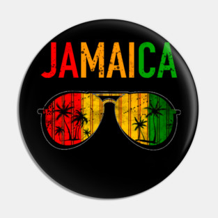 Jamaica Vibes Pin