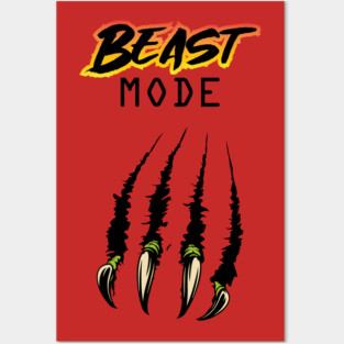 BEAST mode Posters and Art