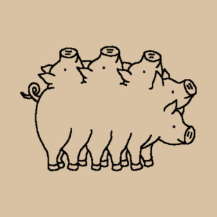 A litter of piglets T-Shirt