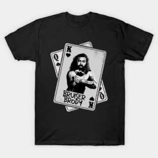 Retro Bruiser Brody Card Style T-Shirt