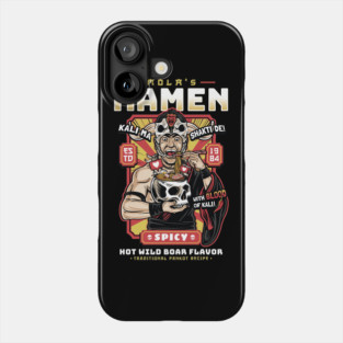Ramen of Doom v2 (helmet) Phone Case