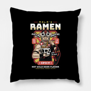 Ramen of Doom v2 (helmet) Pillow