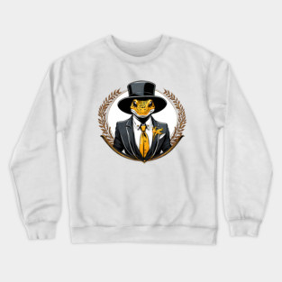 Elegant-Suit Crewneck Sweatshirt