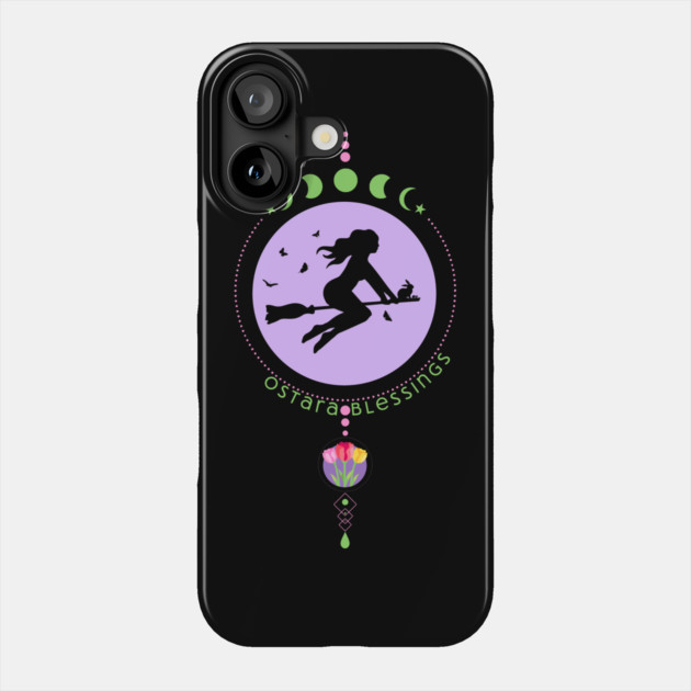 Ostara Blessings Witch Phone Case by HolidayBug