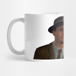 Press X to doubt meme Mug