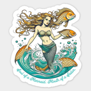 Soul of a Mermaid Sticker