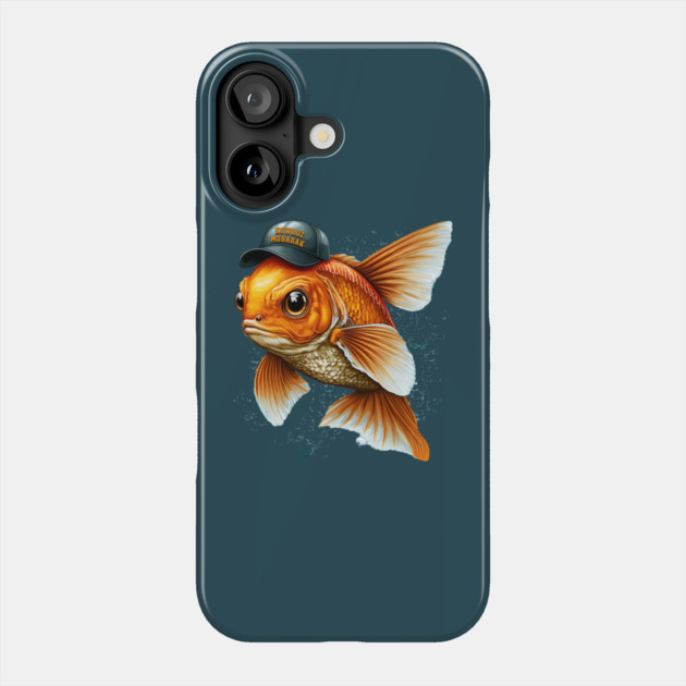 Steet Goldfish in Hat Nowruz Mobarak Phone Case by HolidayBug