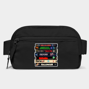 Vintage VHS Stack Horror Graphic Bag