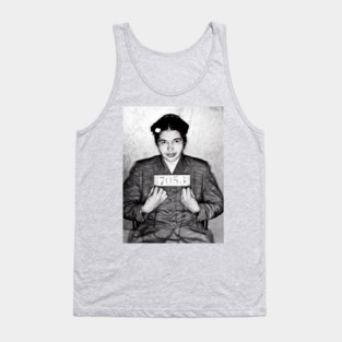 Rosa Parks Mug Shot Tank Top