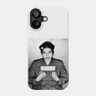 Rosa Parks Mug Shot Phone Case