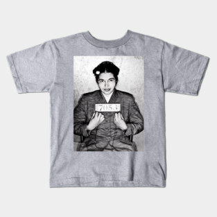 Rosa Parks Mug Shot Kids T-Shirt