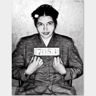 Rosa Parks Mug Shot Posters and Art