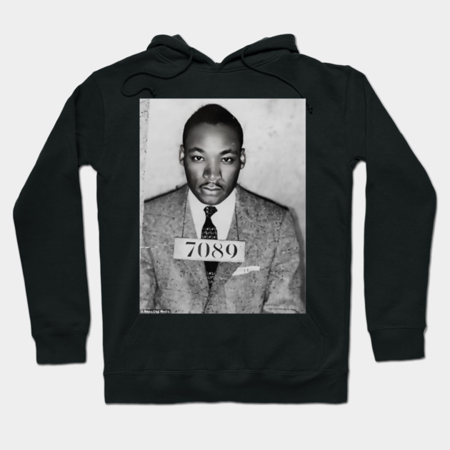 MLK Mugshot Hoodie by UrbanLifeApparel