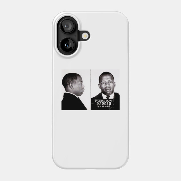 John Lewis Mug shot Phone Case by UrbanLifeApparel