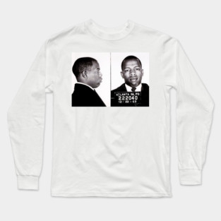 John Lewis Mug shot Long Sleeve T-Shirt