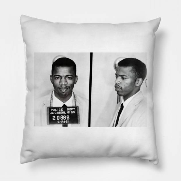 Young John Lewis Pillow by UrbanLifeApparel