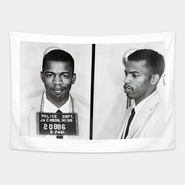 Young John Lewis Tapestry by UrbanLifeApparel