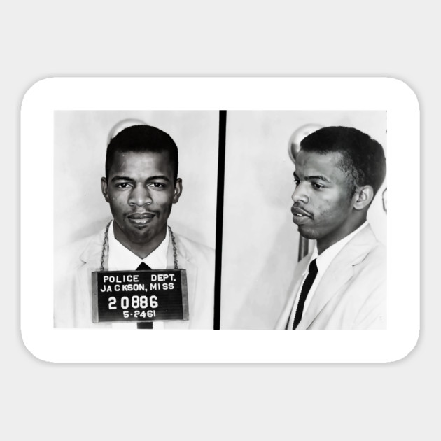Young John Lewis Magnet by UrbanLifeApparel