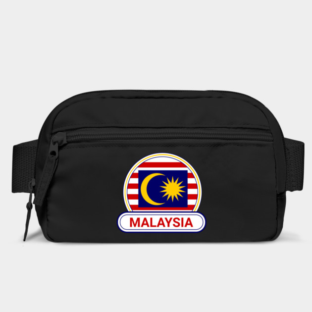 Malaysia Country Badge - Malaysia Flag by Yesteeyear