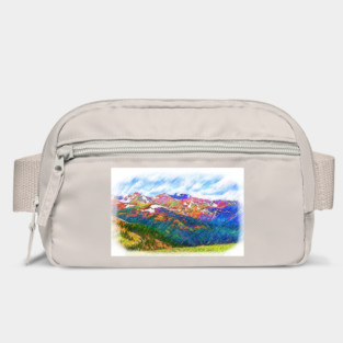 The Colorado Continental Divide On Loveland Pass Bag