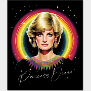 Princess Diana 90s Aesthetic Posters and Art