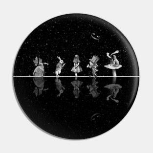 Wonderland Starry Night - Alice In Wonderland Pin