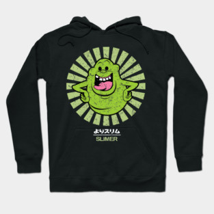 Slimer Retro Japanese Hoodie