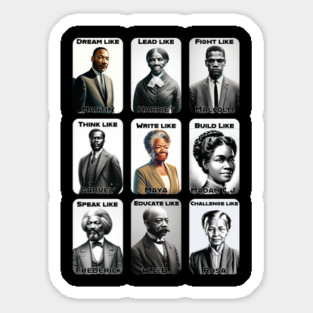 Heroes of Black History, Civil Rights Leaders Magnet