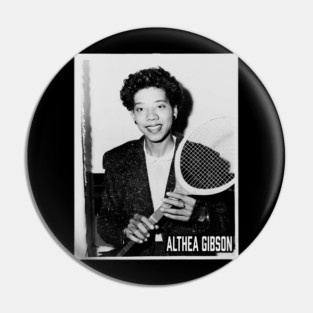 Althea Gibson Pin