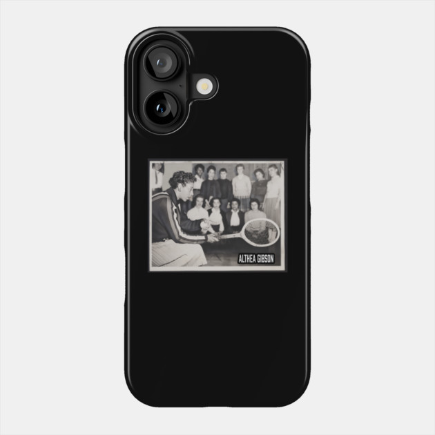 Althea Gibson 1957 Phone Case by UrbanLifeApparel