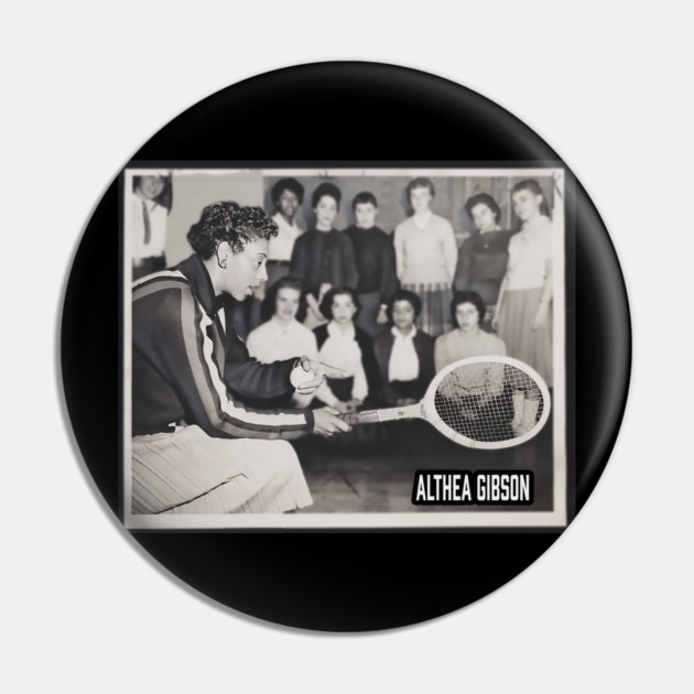 Althea Gibson 1957 Pin by UrbanLifeApparel
