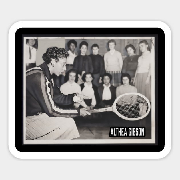 Althea Gibson 1957 Magnet by UrbanLifeApparel