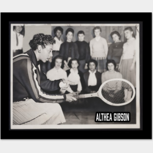 Althea Gibson 1957 Posters and Art