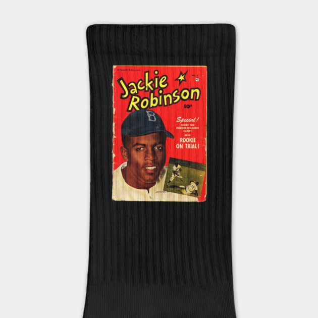 Front cover of Jackie Robinson comic book by UrbanLifeApparel