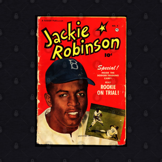 Front cover of Jackie Robinson comic book by UrbanLifeApparel