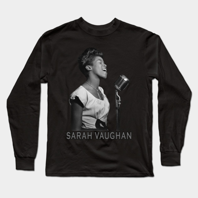 Sarah Vaughan Long Sleeve T-Shirt by UrbanLifeApparel