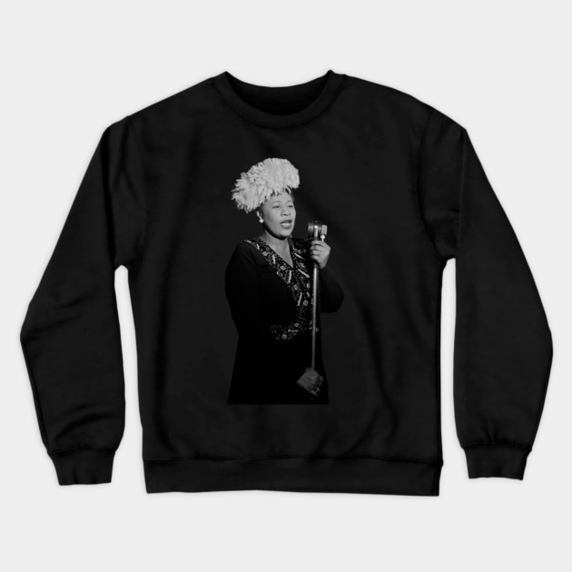 Ella Fitzgerald Crewneck Sweatshirt by UrbanLifeApparel