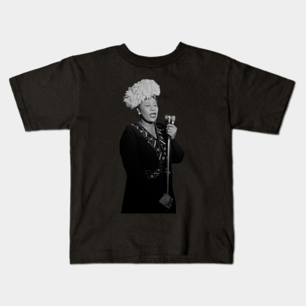 Ella Fitzgerald Kids T-Shirt by UrbanLifeApparel