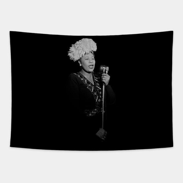 Ella Fitzgerald Tapestry by UrbanLifeApparel