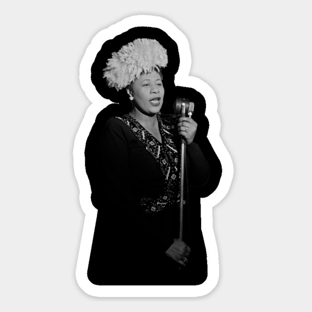 Ella Fitzgerald Magnet by UrbanLifeApparel