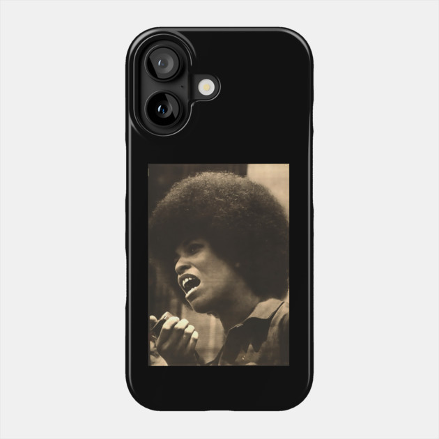 Angela Davis Activist Phone Case by UrbanLifeApparel