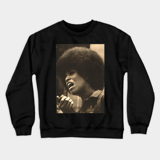 Angela Davis Activist Crewneck Sweatshirt by UrbanLifeApparel
