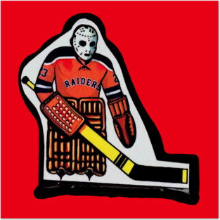 Coleco Table Hockey Players - New York Raiders Posters and Art