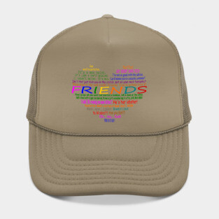 Friends TV Quotes Heart Hat