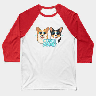 CORGI SQUAD Baseball T-Shirt