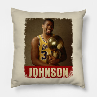 Magic Johnson - NEW RETRO STYLE Pillow