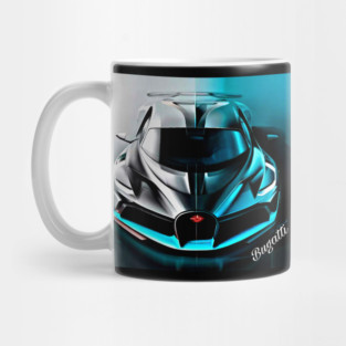 Bugatti in Blue Tone Mug