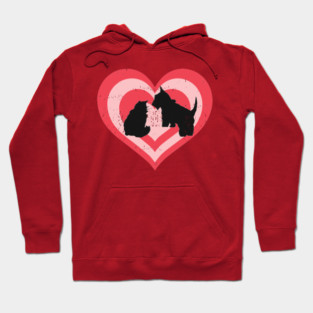 Cat and Dog Besties Forever Hoodie