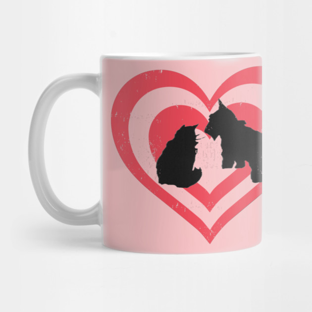 Cat and Dog Besties Forever by DonWillisJrArt